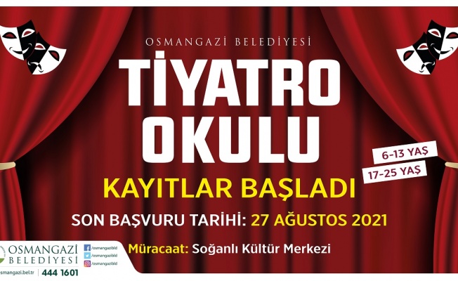 Tiyatro tutkunları Bursa Osmangazi’de buluşacak