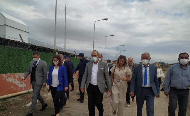 AK Parti Edirne Milletvekili Aksal, Enez Deniz Gümrük Kapısı'nda incelemede bulundu