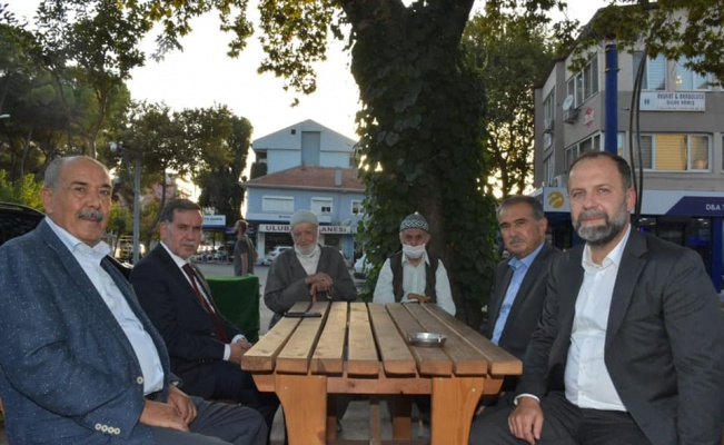 AK Parti'li Zenbilci, Balıkesir'de ziyaretler yaptı