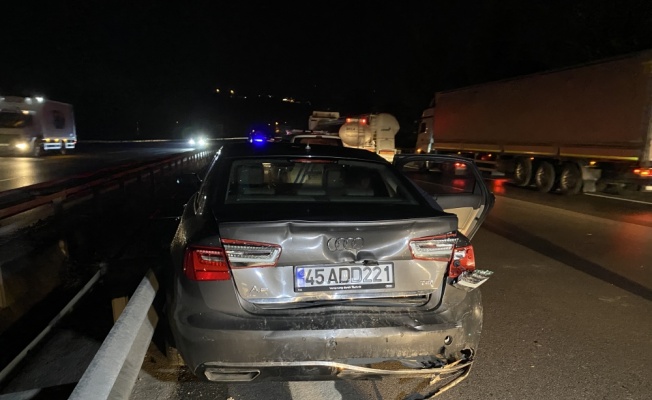 Anadolu Otoyolu'nda zincirleme trafik kazası: 5 yaralı
