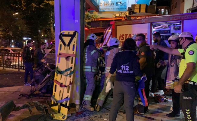 İstanbul'da trafik kazasında bir kişi ağır yaralandı
