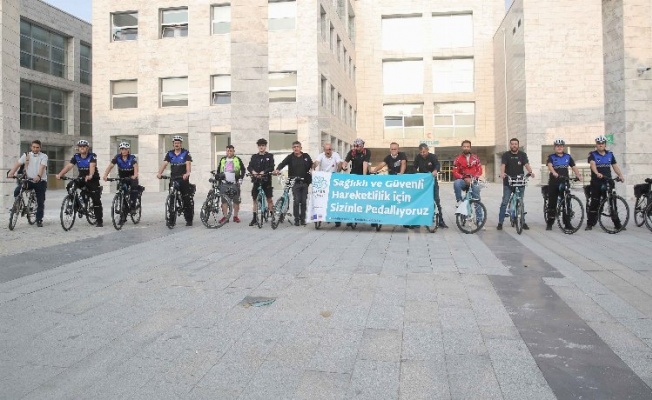  Nilüfer Belediyesi işe bisikletle başladı