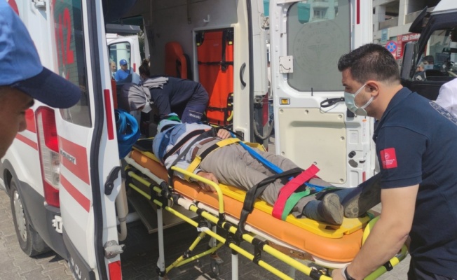 Orhangazi'de terminalde bir minibüsün çarptığı kişi yaralandı