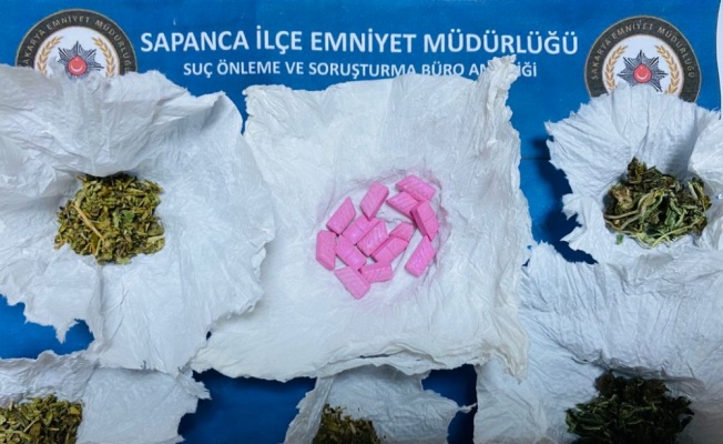 Sapanca'da uyuşturucu operasyonunda 1 şüpheli yakalandı