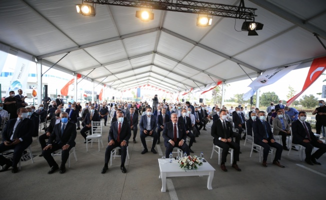 TBMM Başkanı Şentop, Kırklareli OSB'deki altyapı ve üstyapı tesislerinin açılışında konuştu: