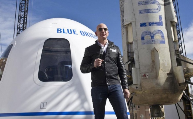 Amazon'un kurucusu Bezos, kendi uzay üssünü kuruyor