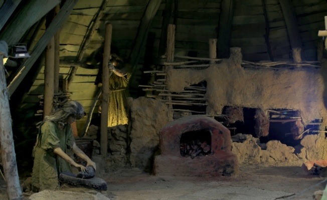 Aşağıpınar'daki 8 bin yıllık köy yaşamı 