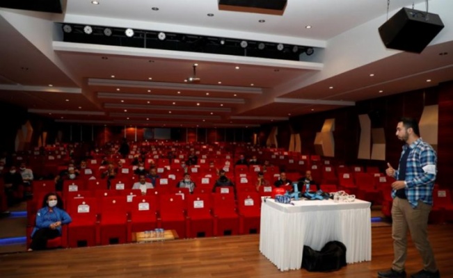 Bursa İnegöl Belediyesi yüksekte çalışma eğitimi düzenledi
