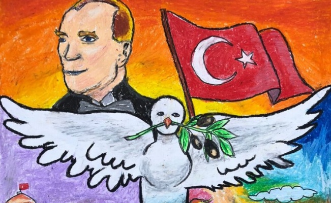 Bursa Yıldırım'da Cumhuriyet Bayramı için resim yarışması
