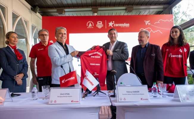 Corendon Airlines, Muratpaşa Belediyesi Kadın Voleybol Takımı'nın ana sponsoru oldu