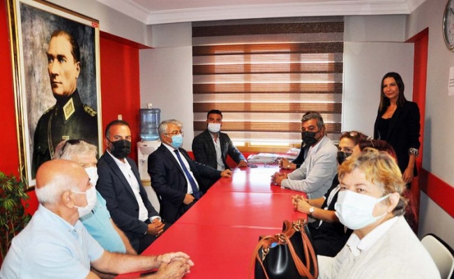 Didim Kaymakamı Yiğit, CHP Didim İlçe Yönetimini ziyaret etti