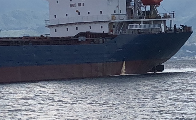 Körfez Limanı’nda Denizi kirleten gemiye 1 milyon 804 bin TL ceza