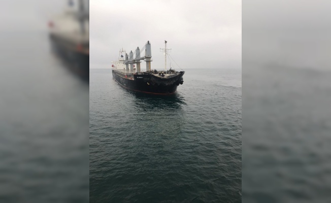 Marmara Denizi açıklarında gemi kazası