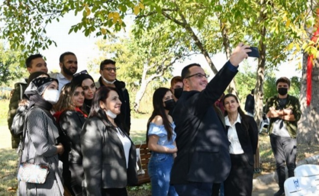 Mehmet Kanar üniversitelilerle buluştu