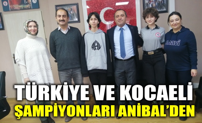 Türkiye ve Kocaeli şampiyonları Anibal’den