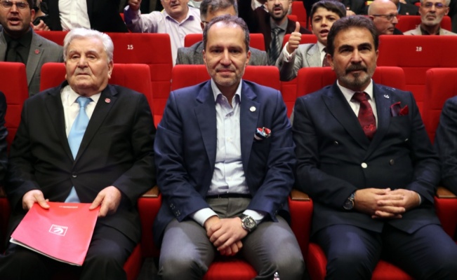 Yeniden Refah Partisi Genel Başkanı Erbakan, Kocaeli'de konuştu: