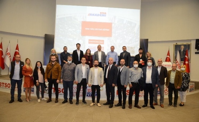 Bursa'da gayrimenkul sektörüne web tapu tanıtıldı