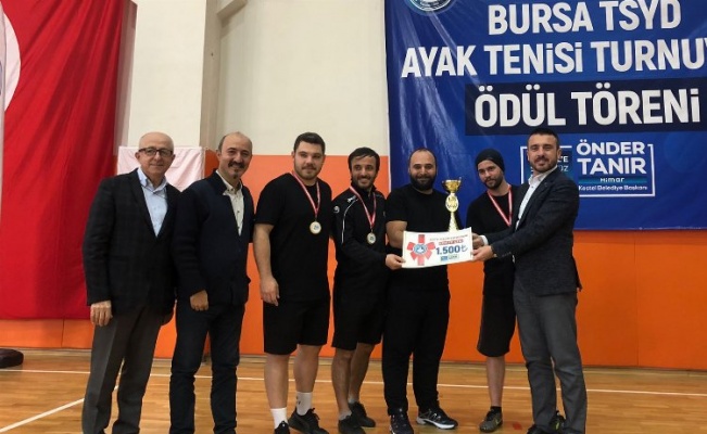 Bursa Kestel Ayak Tenisi'nde 'Online' şampiyon