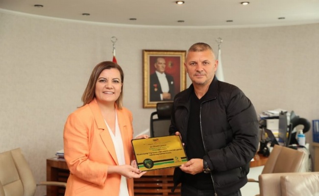 İzmit Belediye Başkanı Hürriyet, Lazarov'u misafir etti 