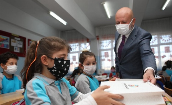 Kayseri'de Kocasinan öğrencileri okuyor 
