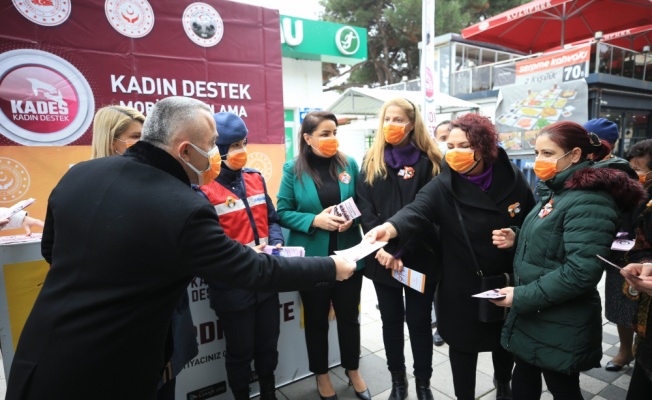 Kırklareli Valisi Bilgin kadınlara KADES uygulamasını anlattı