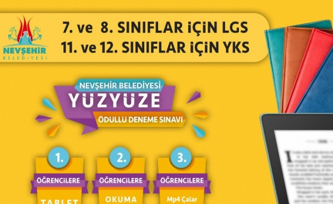 Nevşehir Belediyesi'nden LGS denemesi