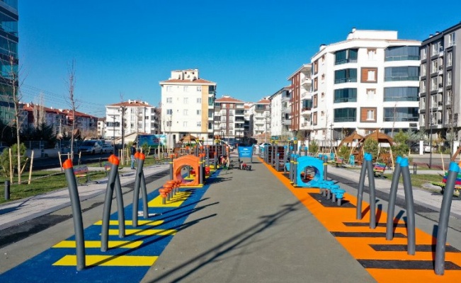Aksaray'da eğitici oyun parkı 