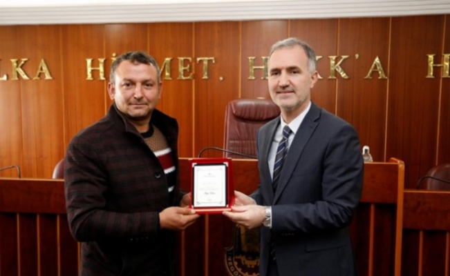 Bursa İnegöl Belediye Başkanı Taban, üreticileri ağırladı 