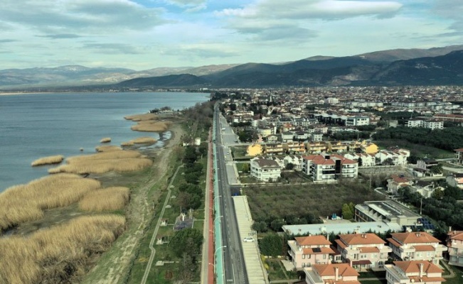 Bursa İznik sahil yolu konfora ulaştı
