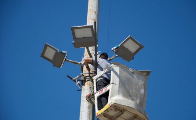 Gaziantep'te çevre dostu  projektörler