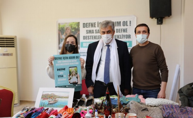 İzmir Güzelbahçe'de 'Defne'ye Umut Ol' Sergisi 