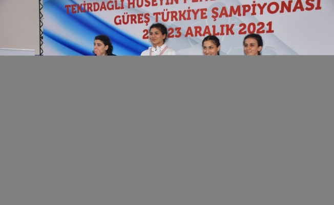 Türkiye Büyük Kadınlar Güreş Şampiyonası, Çorlu'da sona erdi