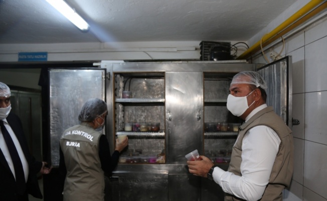 Uludağ'daki tesislerde yılbaşı öncesi gıda denetimi yapıldı