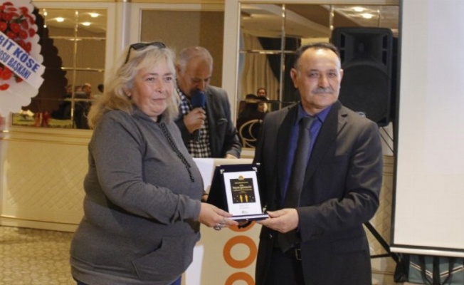 Aksaray'da idareciler ve gazeteciler ödüllendirildi