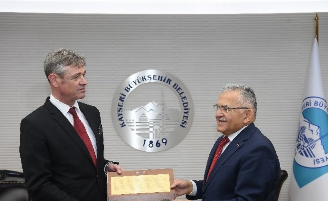 İsviçre Büyükelçisi Ruch, Kayseri'yi ziyaret etti 