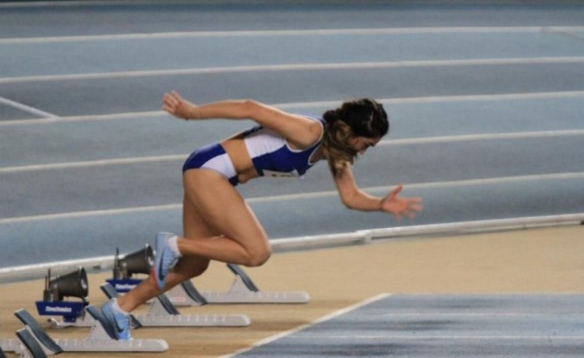 İzmitli atletler Turkcell Salon Olimpik  Deneme Yarışları’nda piste çıktı