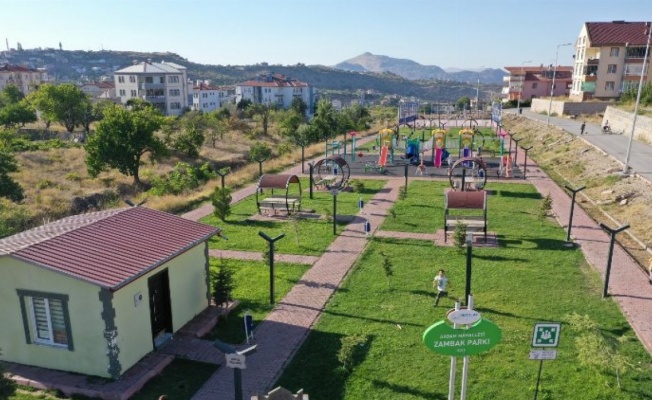 Kayseri Hacılar'da park ve yeşil alan miktarı artıyor 