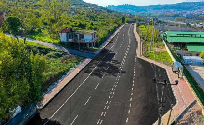 Kocaeli'nde bir yılda 98 km asfaltlama yapıldı 