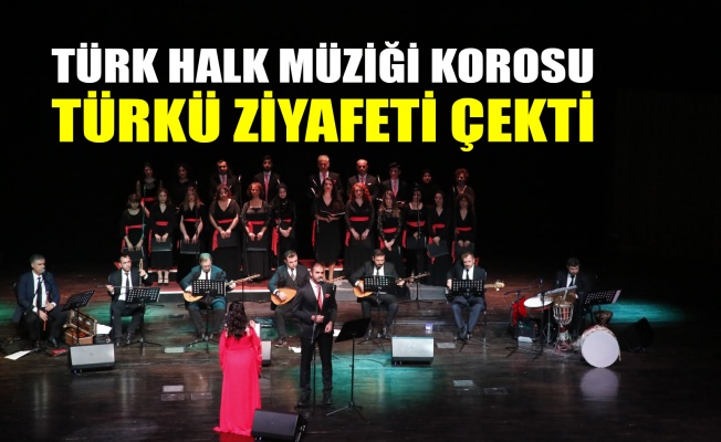 Türk Halk Müziği Korosu’ndan türkü ziyafeti
