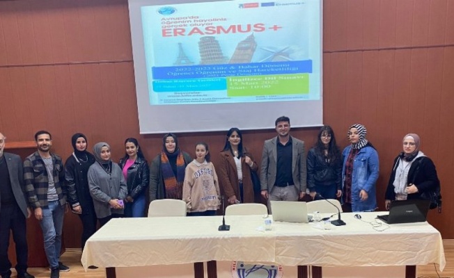 KİYÜ'de Erasmus+ Bilgilendirme toplantısı gerçekleştirildi