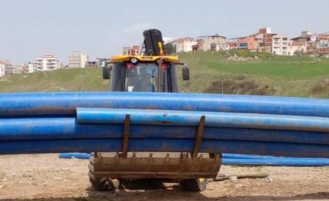 Manisa Büyükşehir’den sulama kooperatifine boru desteği