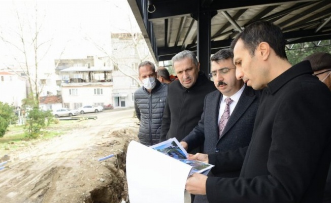 Bursa Yıldırım'da Mimar Sinan Spor Kompleksi'nde sona yaklaşılıyor 
