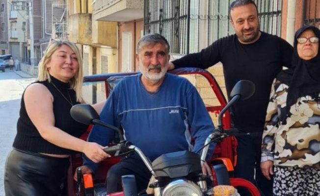 İzmir Buca'da motosikleti çalınmıştı, İZTUMED yardıma yetişti