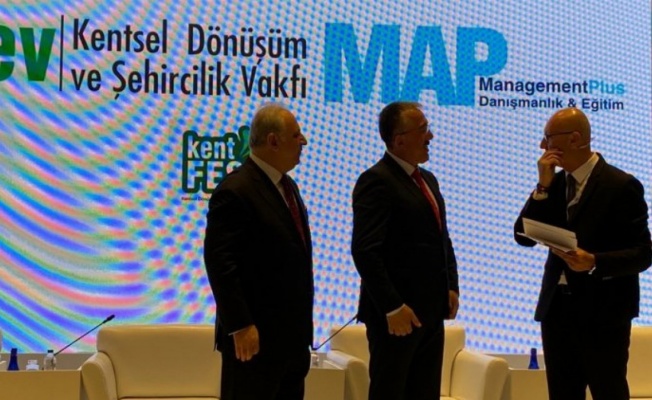Kentsel dönüşümde Nevşehir'e 'başarı ve teşvik'