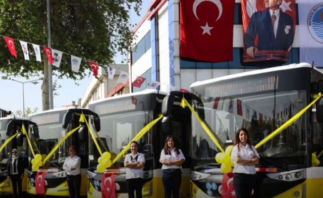 Mersin'e 67 Atak otobüs teslim edildi