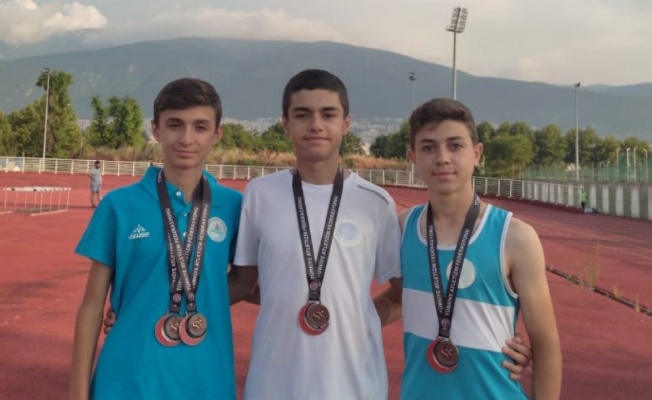 Nevşehirli genç atletlerden bronz başarı