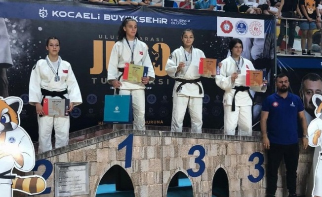 Bursa Osmangazili judocunun madalya mutluluğu