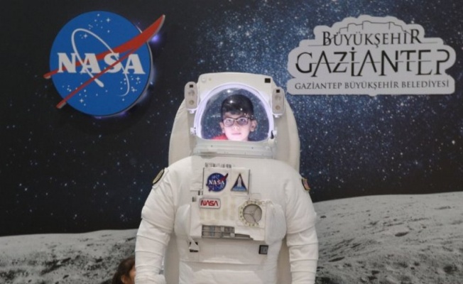 Gaziantep'te NASA sergisine yoğun ilgi