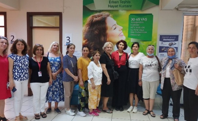 İzmir Çiğlili kadınlara sağlıklı yaşam desteği