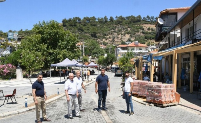İzmir Karabağlar'da Kavacık Meydanı ortaya çıktı